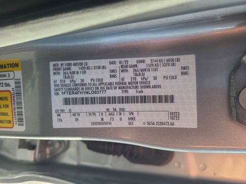 Certified 2022 Ford Ranger XLT w/ Equipment Group 302A High image 25