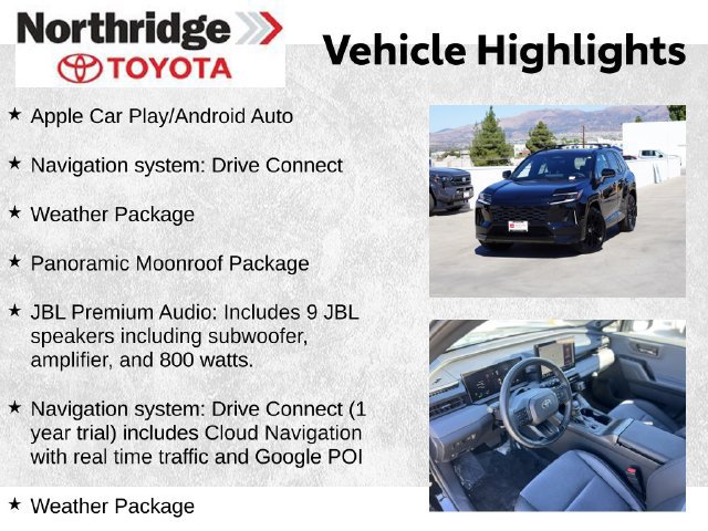 Used 2026 Toyota RAV4 XSE w/ Panoramic Sun Roof Package AWD/4WD image 2