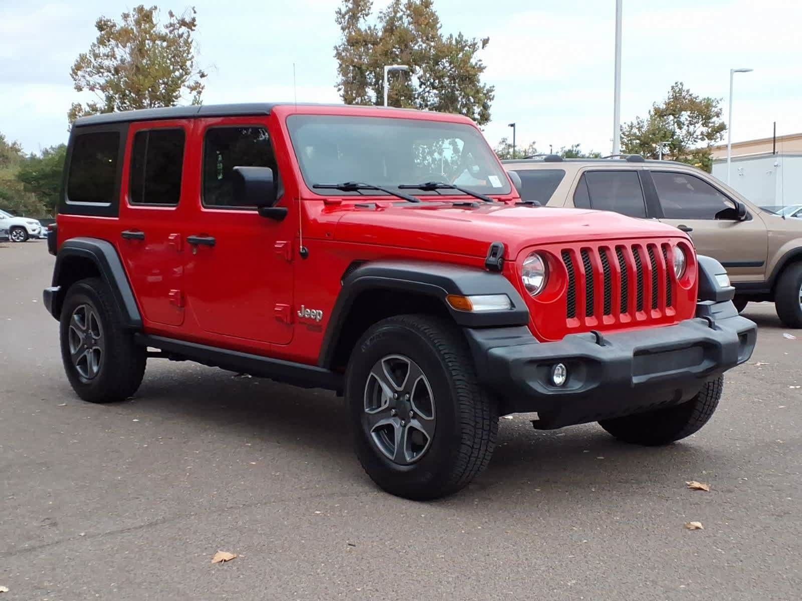 Used 2019 Jeep Wrangler Unlimited Sport S AWD/4WD image 3