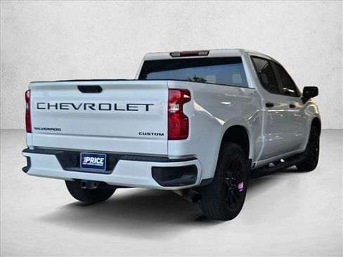 Used 2025 Chevrolet Silverado 1500 Custom w/ Turbomax Blackout Package RWD image 4