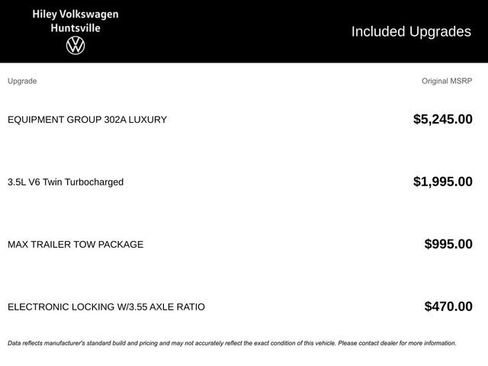 Used 2015 Ford F150 XLT w/ Equipment Group 302A Luxury image 9