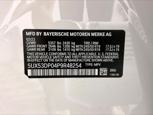 Certified 2023 BMW X3 xDrive30i w/ M Sport Package AWD/4WD image 36