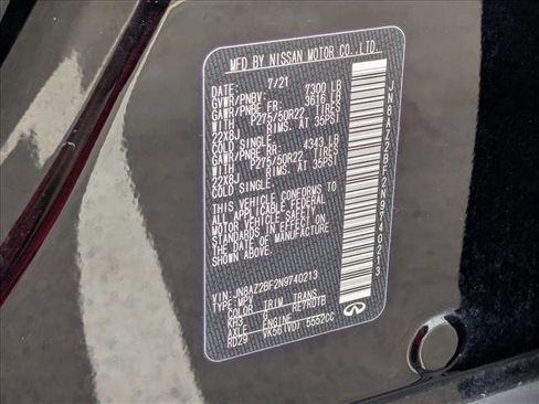 Used 2022 INFINITI QX80 Sensory w/ Cargo Package image 27