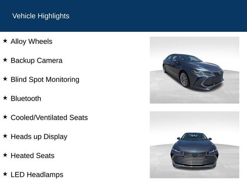 Used 2020 Toyota Avalon Limited w/ Advanced Safety Package FWD image 2