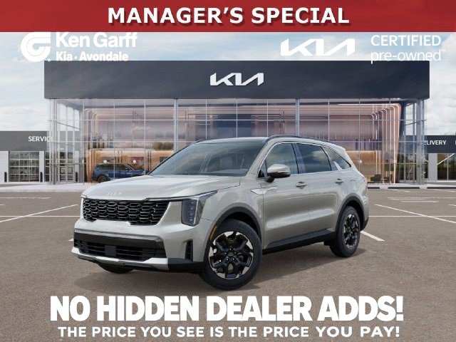 Certified 2026 Kia Sorento S w/ S Panoramic Sunroof Package FWD image 1