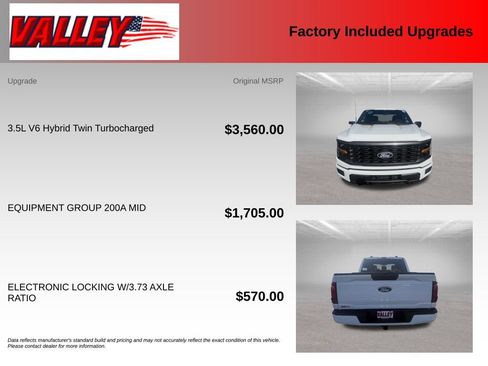 New 2026 Ford F150 STX w/ Equipment Group 200A AWD/4WD image 4