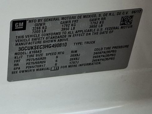 Used 2017 Chevrolet Silverado 1500 LTZ Z71 w/ Redline Edition image 32