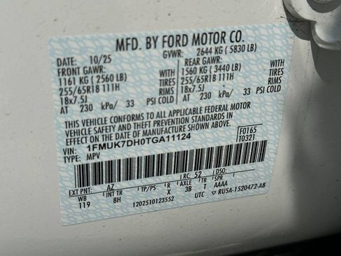 Used 2026 Ford Explorer Active RWD image 31