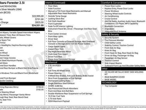Used 2014 Subaru Forester 2.5i image 29