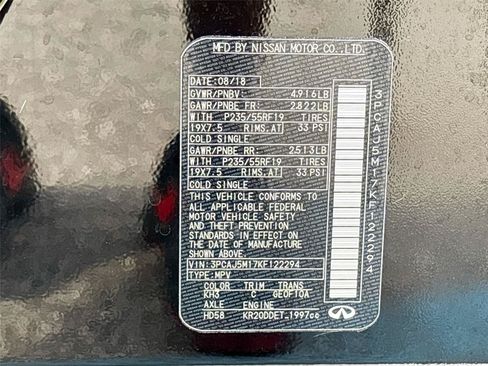 Used 2019 INFINITI QX50 Essential w/ Proactive Package FWD image 34