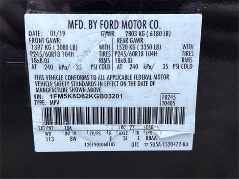 Used 2019 Ford Explorer XLT w/ Class III Trailer Tow Package image 25