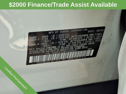 Used 2023 Subaru Outback Onyx Edition AWD/4WD image 27