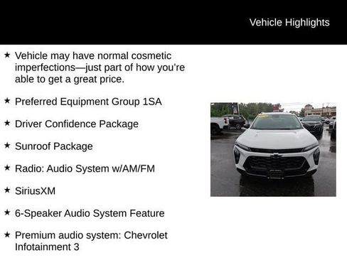 Used 2024 Chevrolet Trax ACTIV w/ Sunroof Package FWD image 12