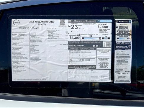 New 2025 Nissan Murano SL w/ Cargo Package image 14
