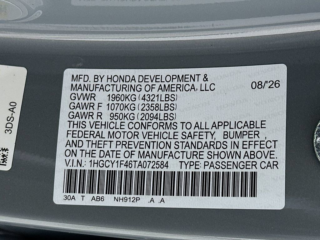 Used 2026 Honda Accord SE image 27