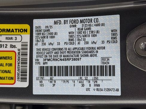 New 2025 Ford Bronco Sport Outer Banks w/ Outer Banks Tech Package+ image 32