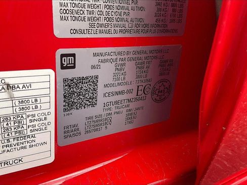Used 2021 GMC Sierra 1500 AT4 AWD/4WD image 33
