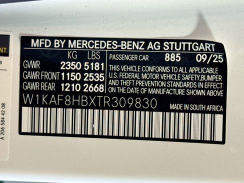 New 2026 Mercedes-Benz C 43 AMG 4MATIC Sedan image 30