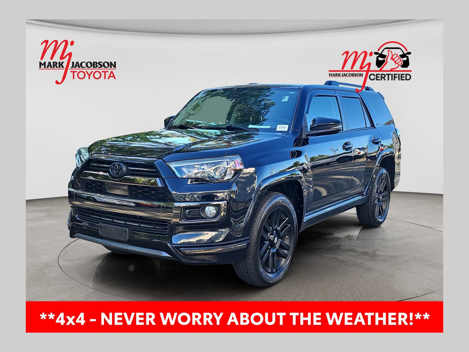 Used 2020 Toyota 4Runner Nightshade AWD/4WD image 1