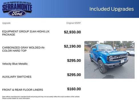 Used 2024 Ford Bronco Outer Banks AWD/4WD image 20