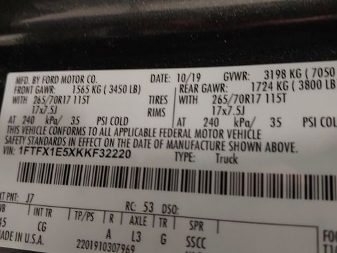 Used 2019 Ford F150 XL w/ Equipment Group 101A Mid AWD/4WD image 30