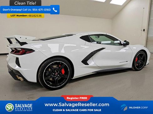 Used 2023 Chevrolet Corvette Stingray Preferred Cpe w/ Z51 Performance Package RWD image 4