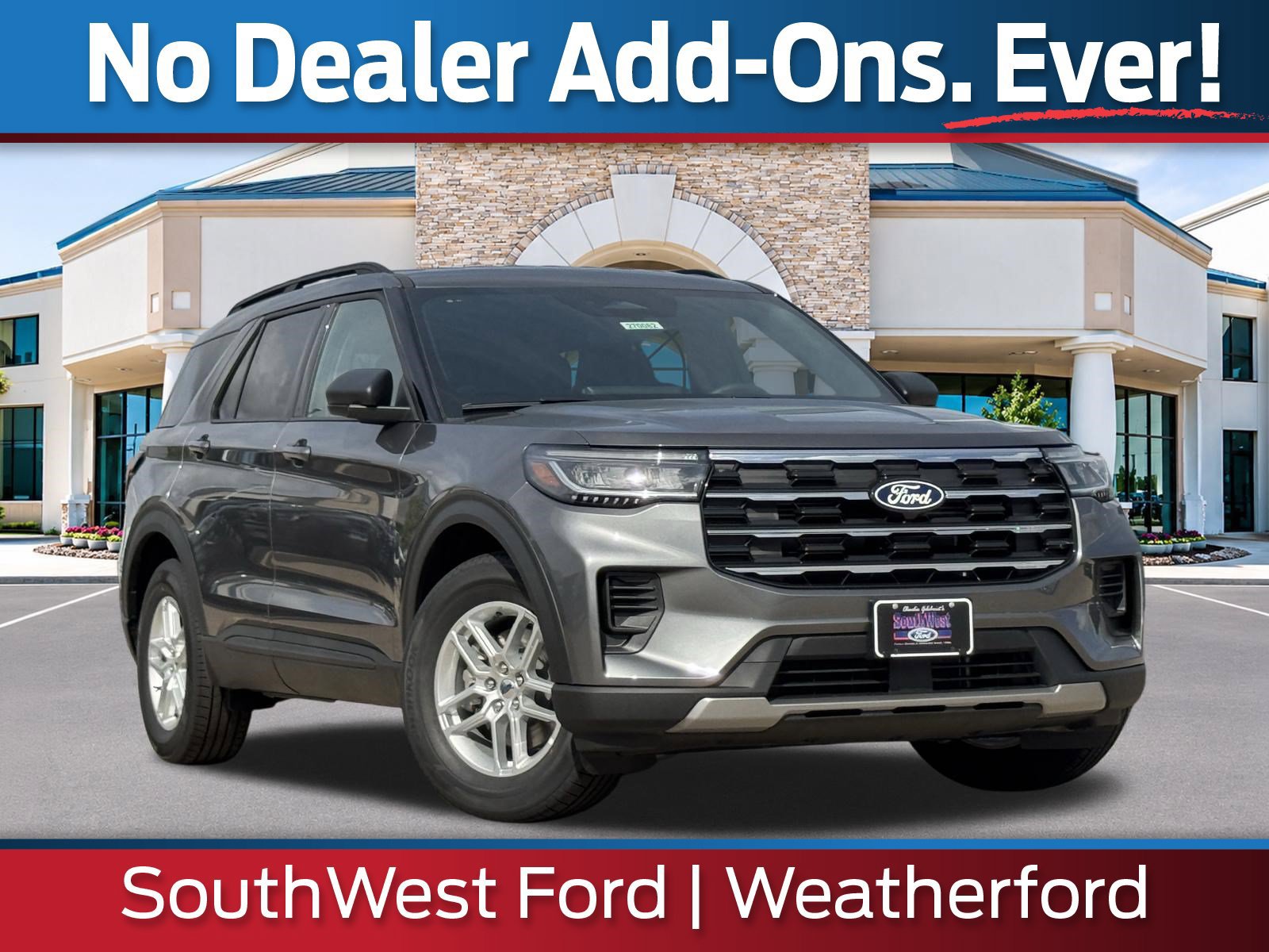 New 2027 Ford Explorer Active RWD 360° Tour