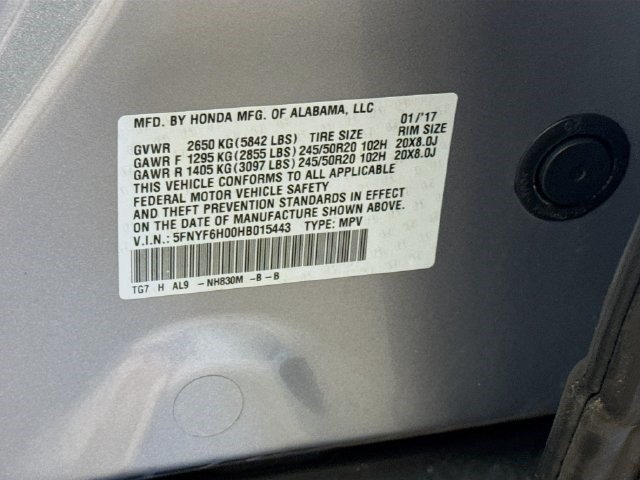 Used 2017 Honda Pilot Elite image 39