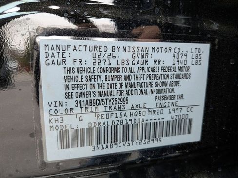 New 2026 Nissan Sentra SV image 25