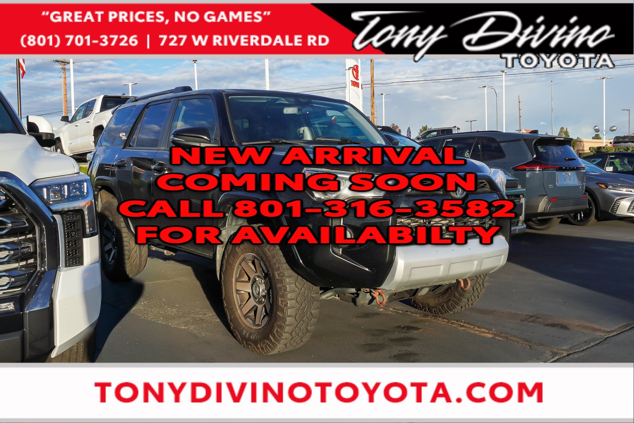 Certified 2019 Toyota 4Runner TRD Off-Road Premium AWD/4WD image 1