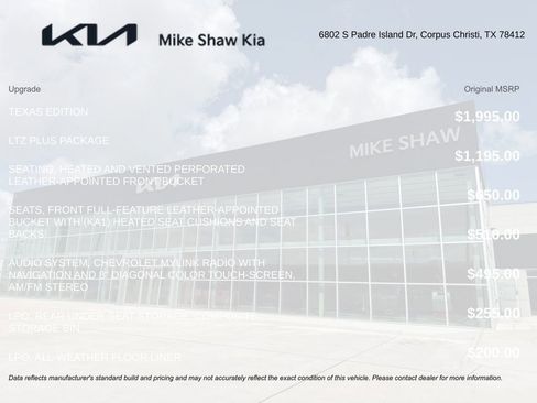 Used 2018 Chevrolet Silverado 1500 LTZ w/ Texas Edition image 2