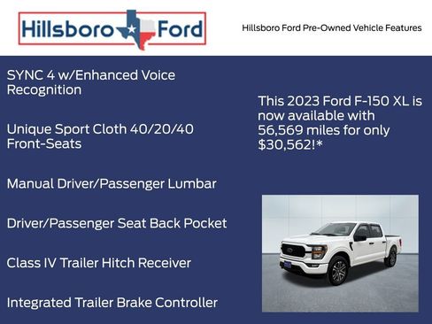 Used 2023 Ford F150 XL w/ STX Appearance Package image 12