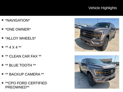 Used 2022 Ford F150 Tremor w/ Equipment Group 401A Mid AWD/4WD image 4
