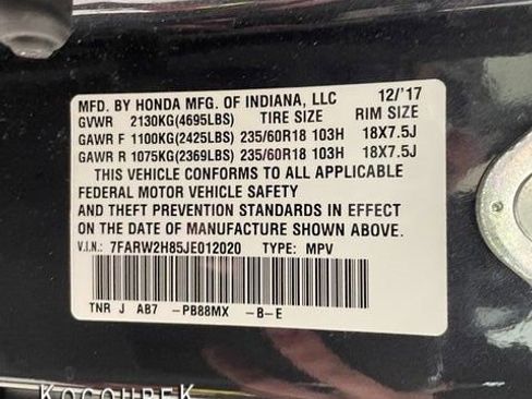 Used 2018 Honda CR-V EX-L image 27