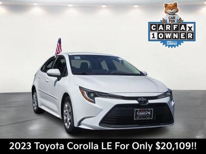 Used 2023 Toyota Corolla LE w/ Carpet Mat Package (TMS)