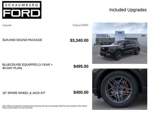 New 2026 Ford Explorer ST w/ Sun And Sound Package image 4