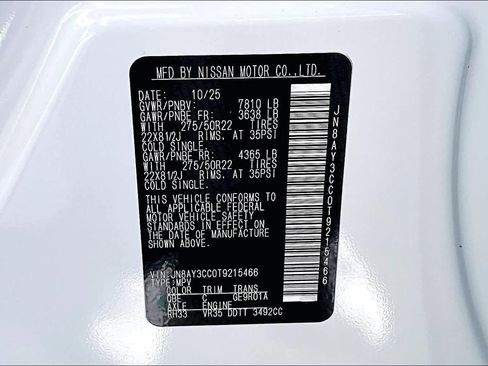 New 2026 Nissan Armada Platinum Reserve image 22