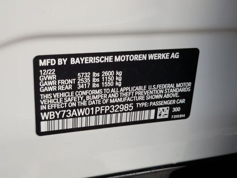 Used 2023 BMW i4 eDrive40 w/ M Sport Package RWD image 41