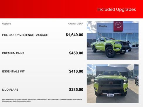 New 2026 Nissan Frontier PRO-4X w/ Pro-4x Convenience Package AWD/4WD image 3