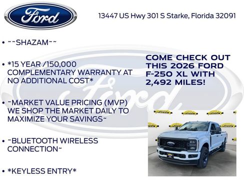 New 2026 Ford F250 XL w/ STX Appearance Package image 5