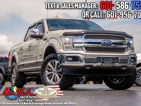 Used 2018 Ford F150 King Ranch w/ Equipment Group 601A Luxury AWD/4WD image 1