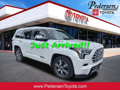 Used 2024 Toyota Sequoia Capstone AWD/4WD image 1
