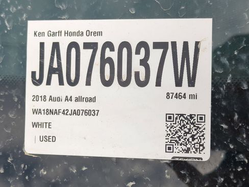 Used 2018 Audi A4 2.0T allroad Premium Plus image 33