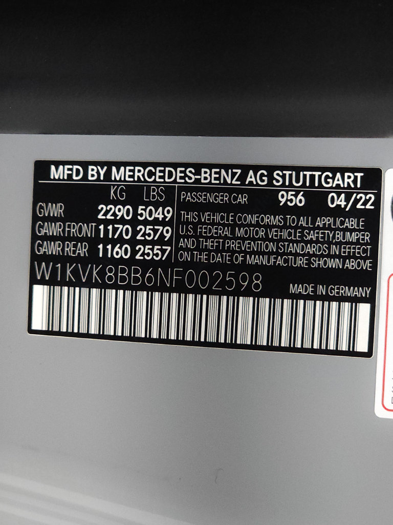 Used 2022 Mercedes-Benz SL 63 AMG 4MATIC w/ AMG Aerodynamic Package image 40