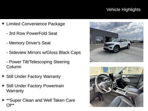 Used 2023 Ford Explorer Limited w/ Limited Technology Package image 11