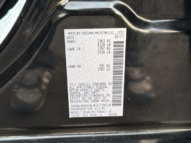 Used 2025 Nissan Altima 2.5 SV FWD image 33