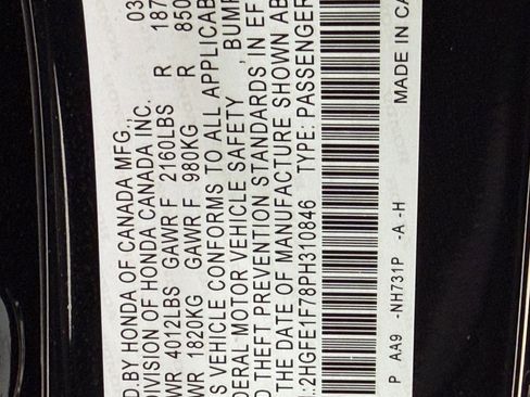 Used 2023 Honda Civic EX image 23