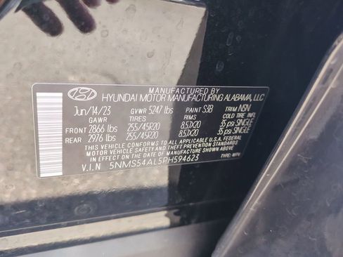 Certified 2023 Hyundai Santa Fe Calligraphy w/ Cargo Package FWD image 41