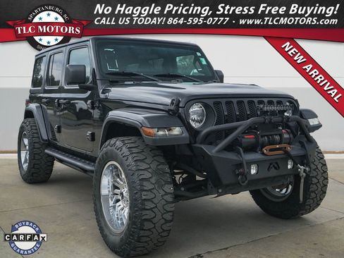 Used 2020 Jeep Wrangler Unlimited Sahara image 1