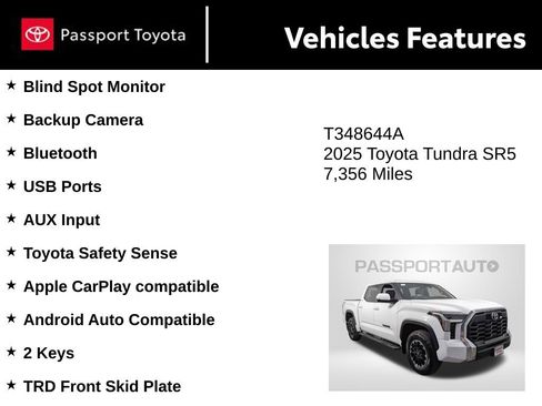 Used 2025 Toyota Tundra SR5 image 9